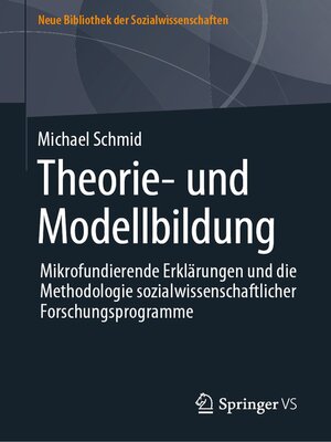 cover image of Theorie- und Modellbildung